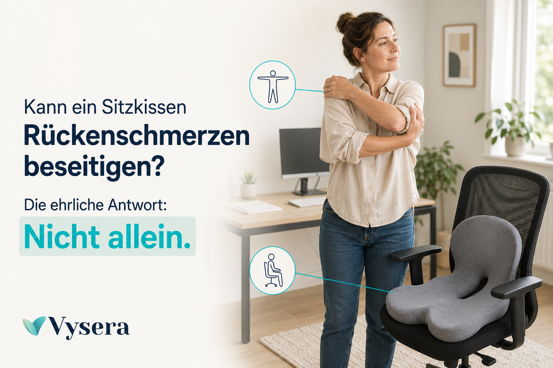 Kann ein Sitzkissen Rückenschmerzen beseitigen?