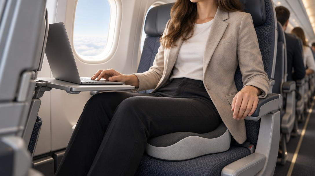 Für Vielreisende: So sitzt du auf langen Flug- und Zugreisen wirklich bequem