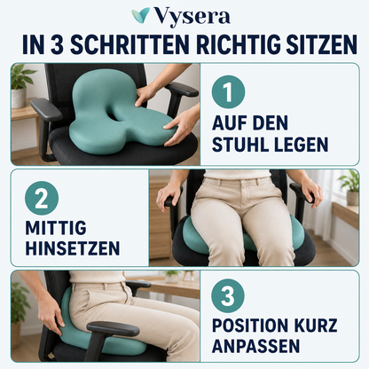 Vysera ErgoDuo – Sitzkissen für einen schmerzfreien Tag