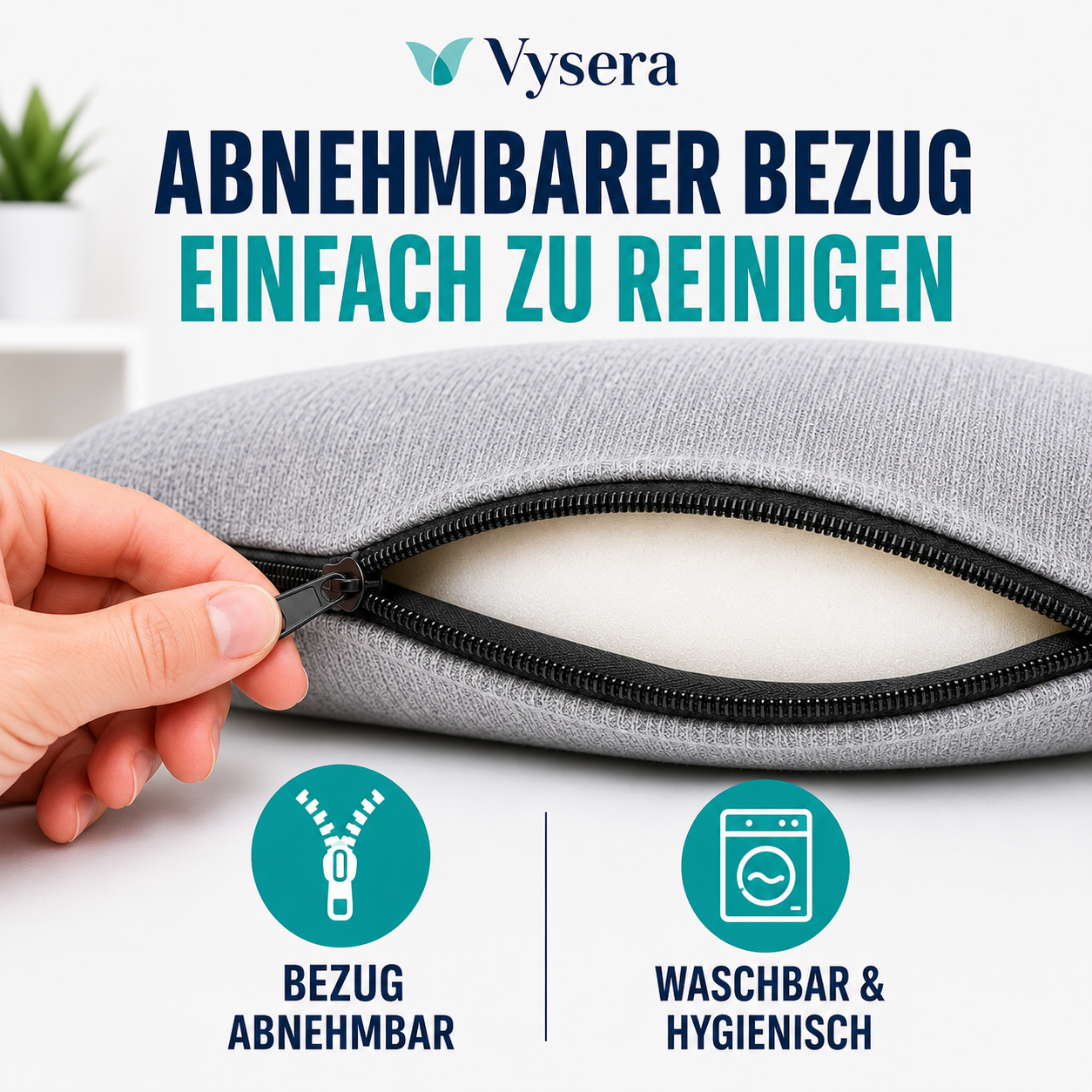 Abnehmbarer Bezug