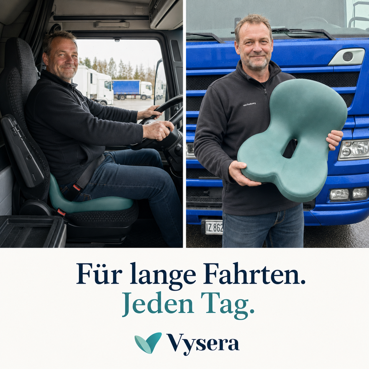 Vysera ErgoDuo – Sitzkissen für einen schmerzfreien Tag